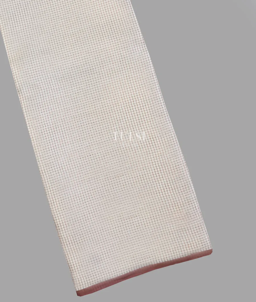 Off - White Woven Tussar Saree T636527-image