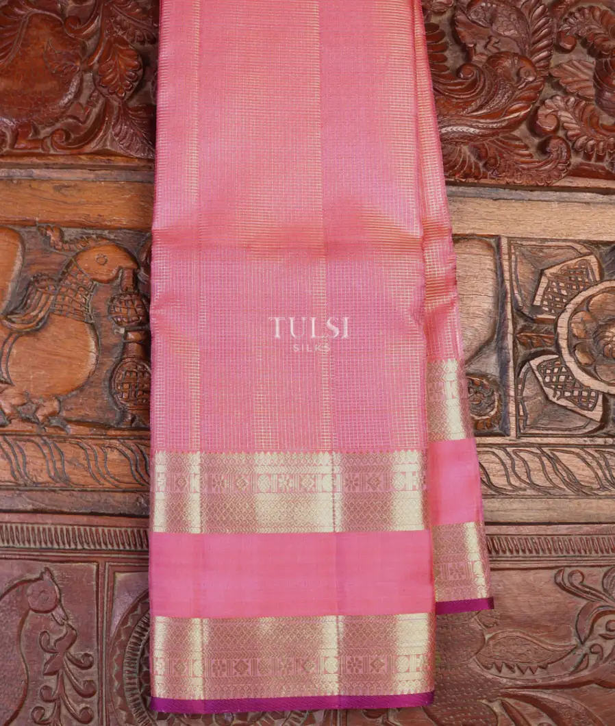 Pink Kanjivaram Silk Saree T636096-image