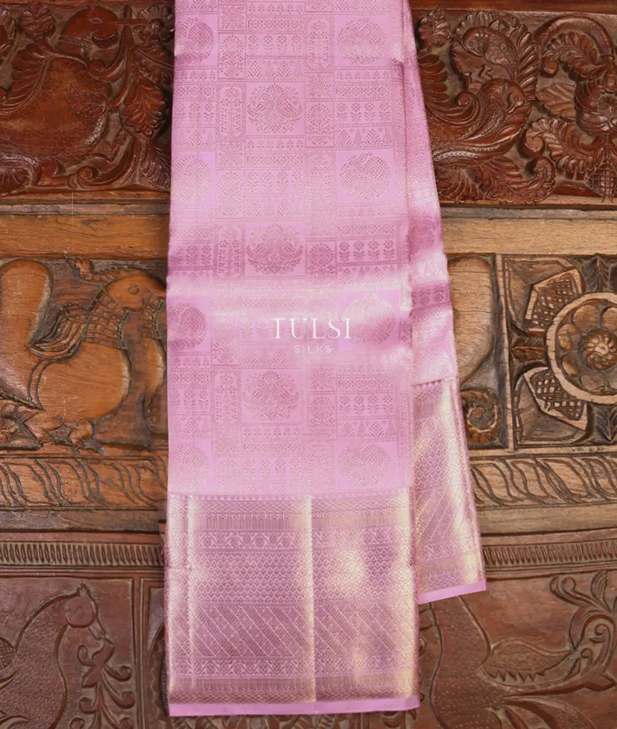 Lavender Kanjivaram Silk Saree T633291-image