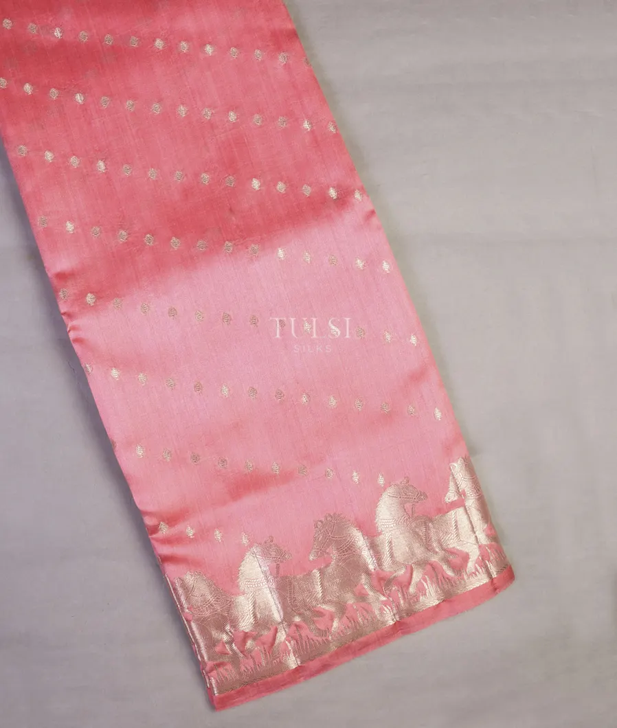 Pink Chaniya Silk Saree T635387-image