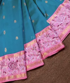 peacock-blue-kanjivaram-embroidery-silk-saree-t634980-t634980-d