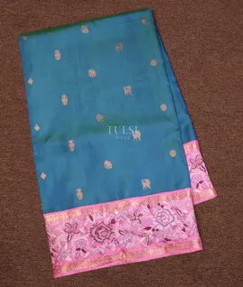 peacock-blue-kanjivaram-embroidery-silk-saree-t634980-t634980-a