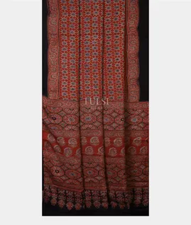 rust-ajrakh-printed-modal-silk-saree-t635715-t635715-b