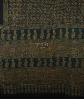 dark-green-ajrakh-printed-modal-silk-saree-t635720-t635720-d