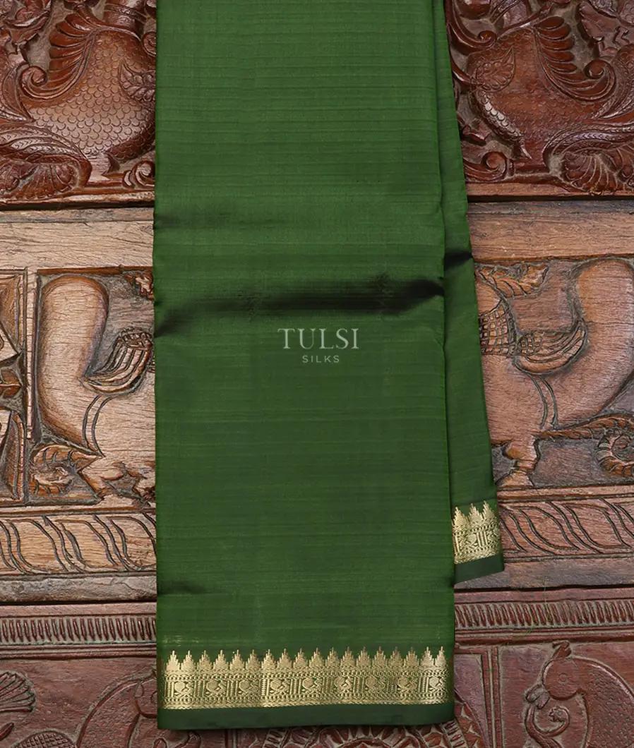 Green Soft Silk Saree T637937-image