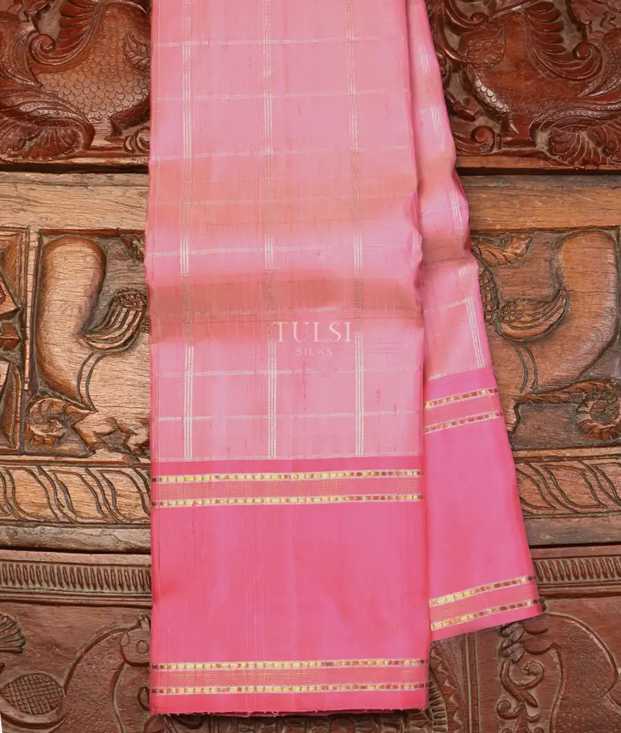 Pink Kanjivaram Silk Saree T634342-image