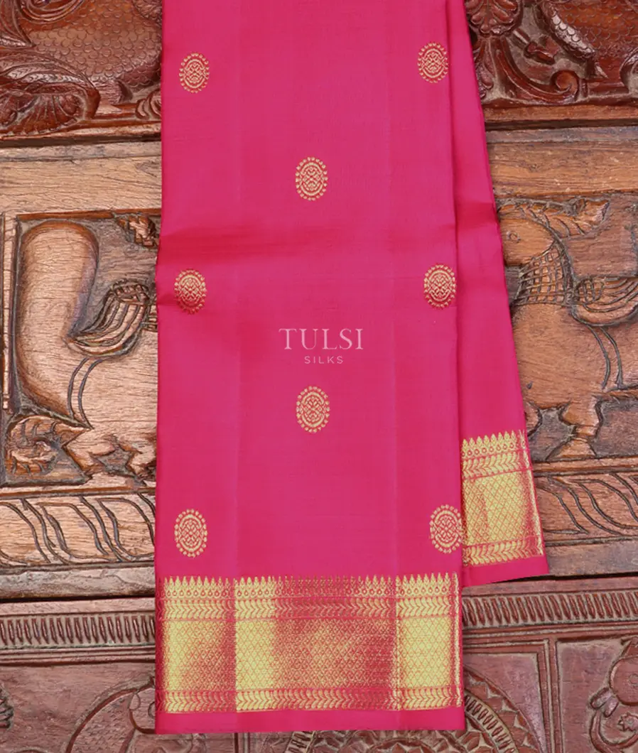 Magenta Kanjivaram Silk Dupatta T635980-image