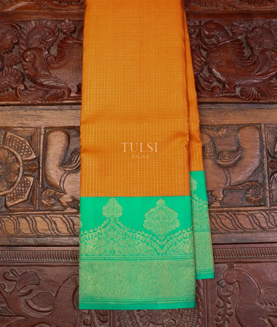 Yellow Kanjivaram Silk Saree T623973-image