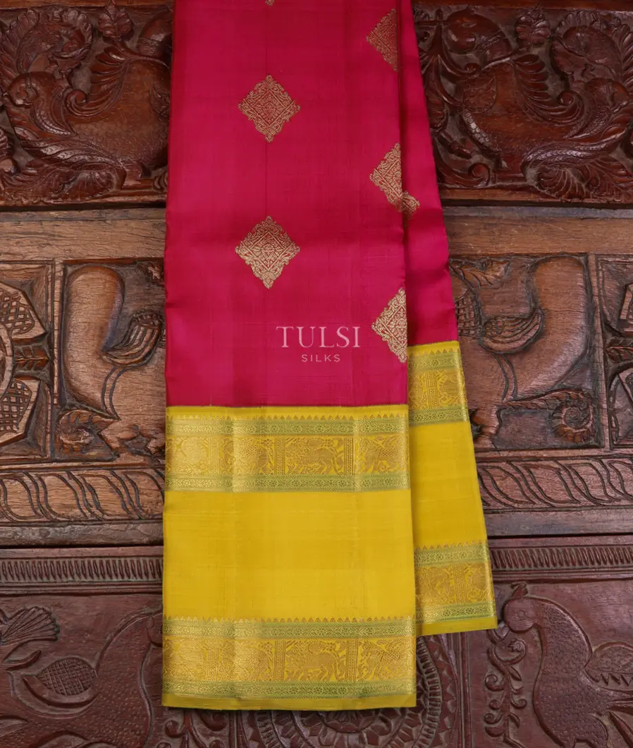 Pink Kanjivaram Silk Saree T604092-image