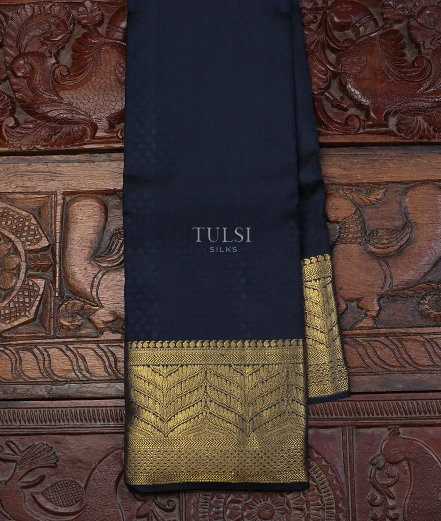 Blue Soft Silk Saree T556076-image