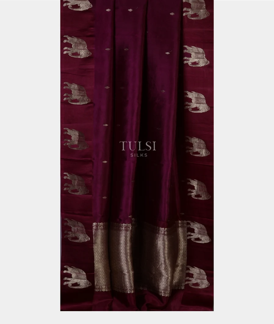 burgundy-banaras-silk-saree-t638470-t638470-b