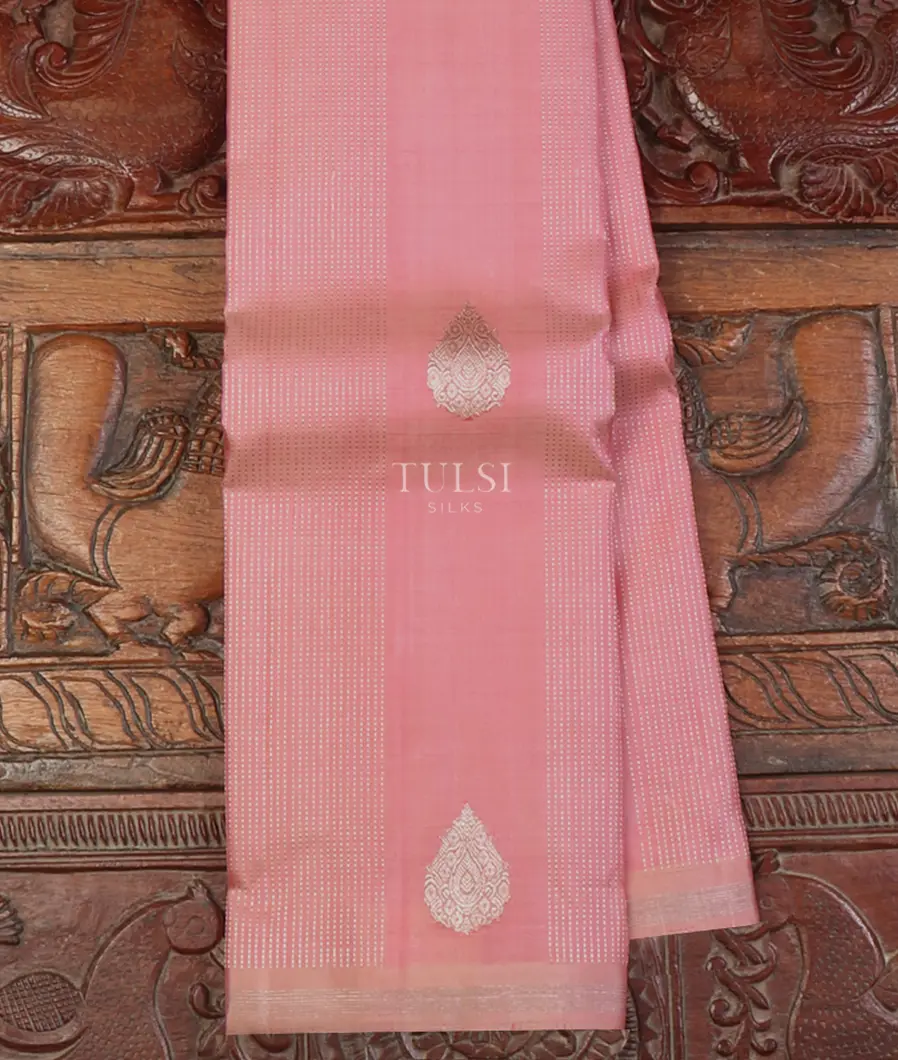 Pink Kanjivaram Silk Saree T639432-image