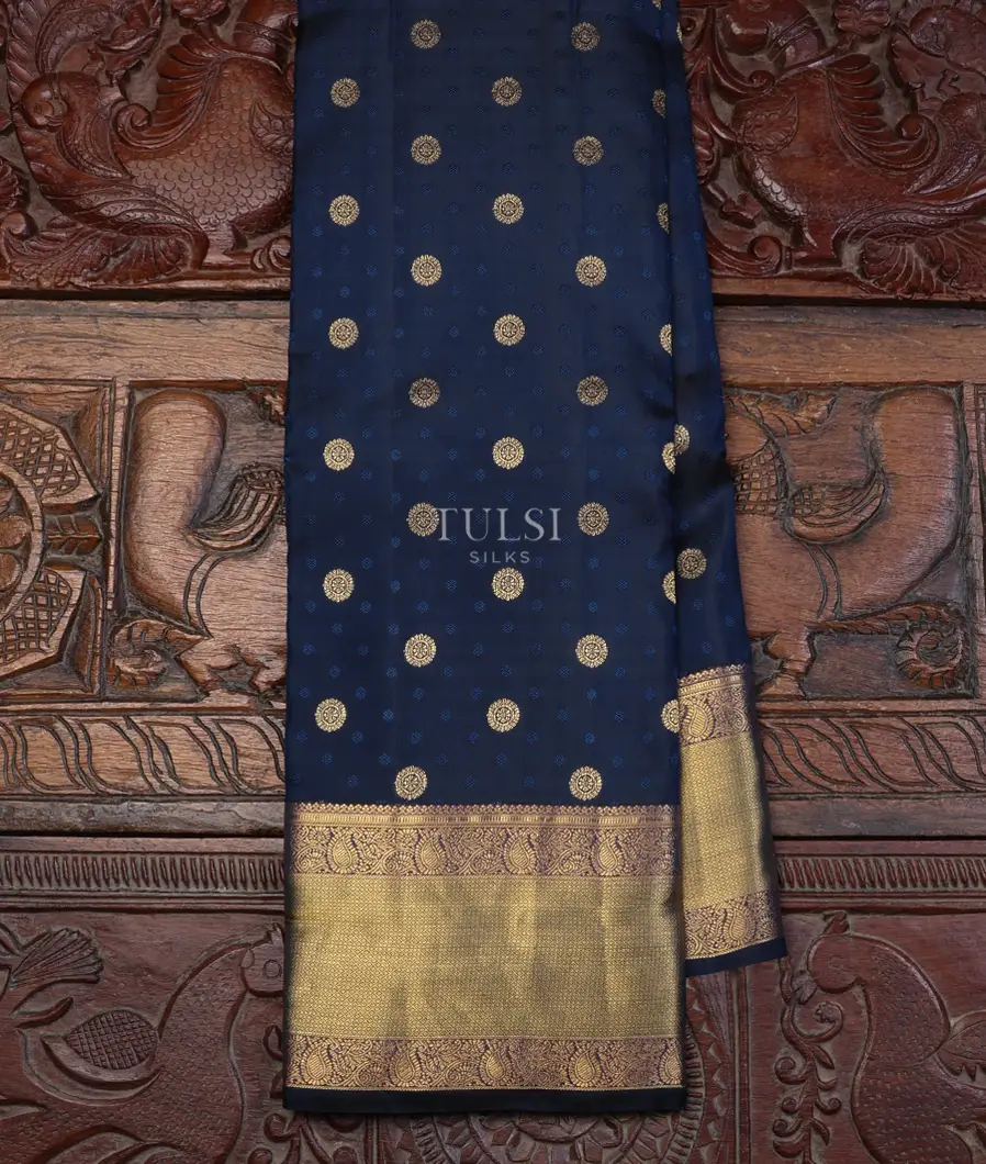 Blue Soft Silk Saree T549524-image