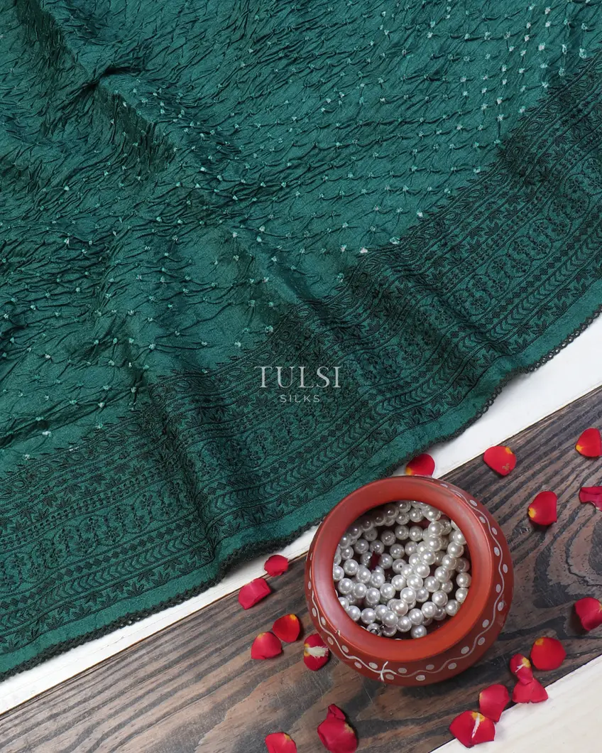 bluish-green-bandhani-tussar-saree-t638801-t638801-d