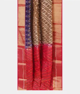 beige-pochampalli-silk-cotton-saree-t640821-t640821-b