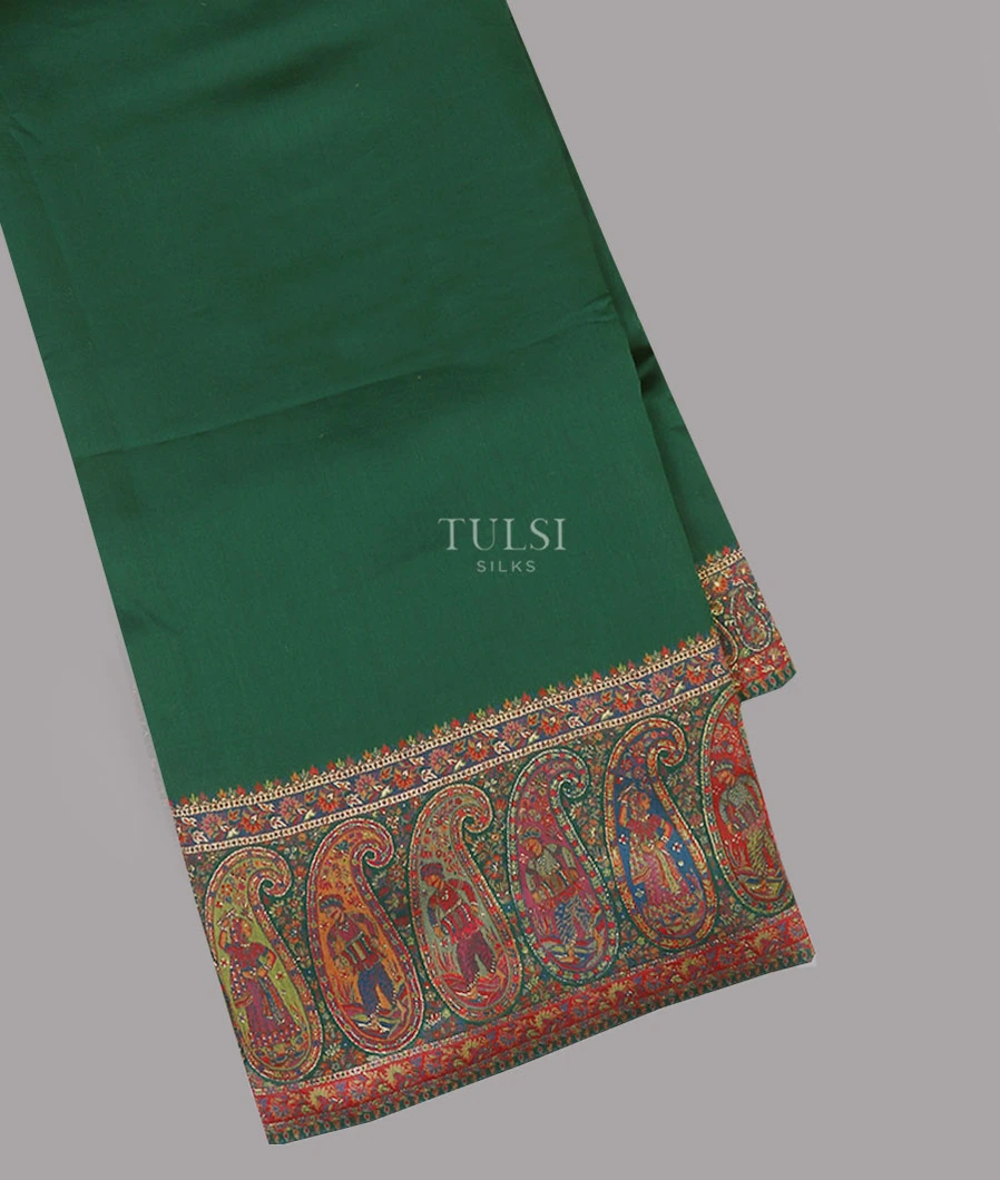 Green Kashmir Kani Silk Saree T624591-image