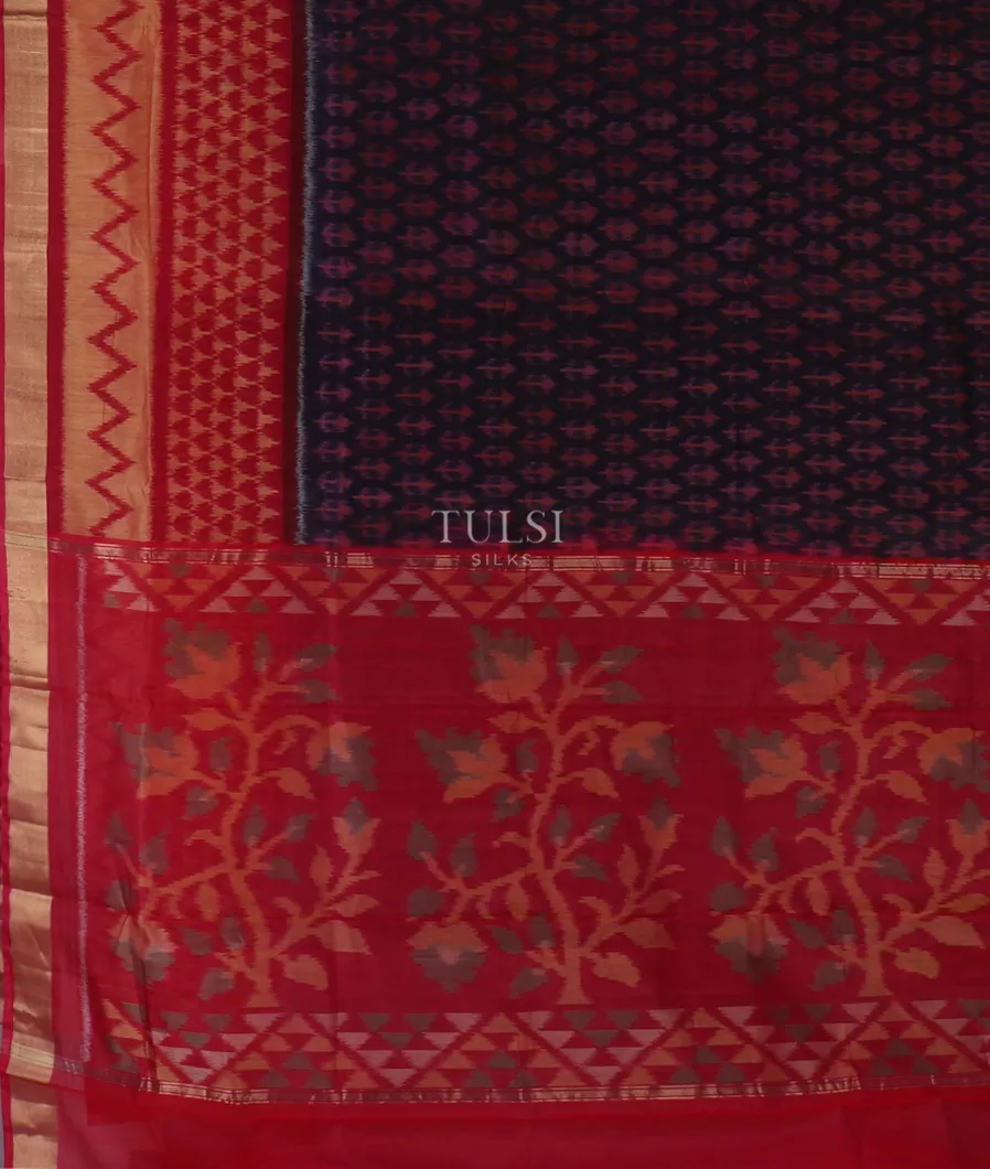 midnight-blue-pochampalli-silk-cotton-saree-t640825-t640825-d