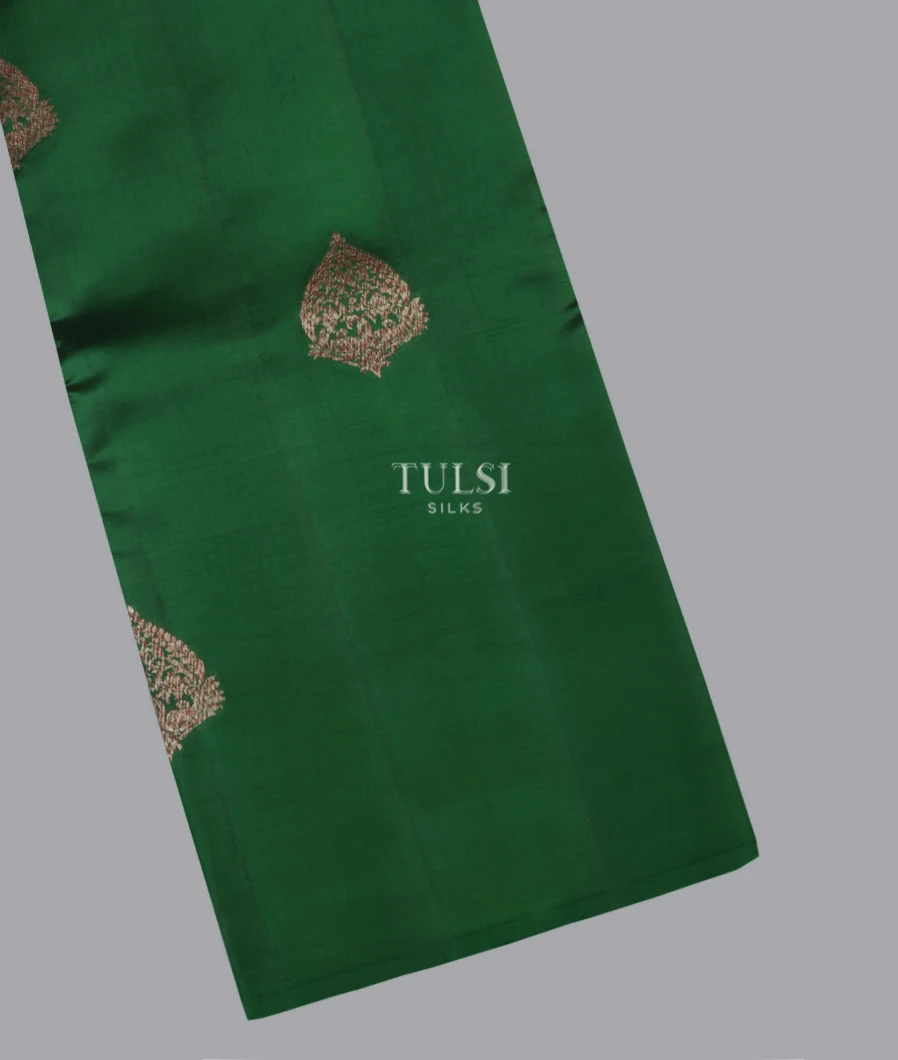 Green Chaniya Silk Saree T640310-image