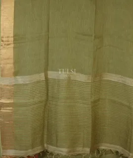 green-handwoven-linen-saree-t640505-t640505-d