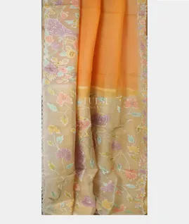 light-orange-kora-organza-embroidery-saree-t622796-t622796-b