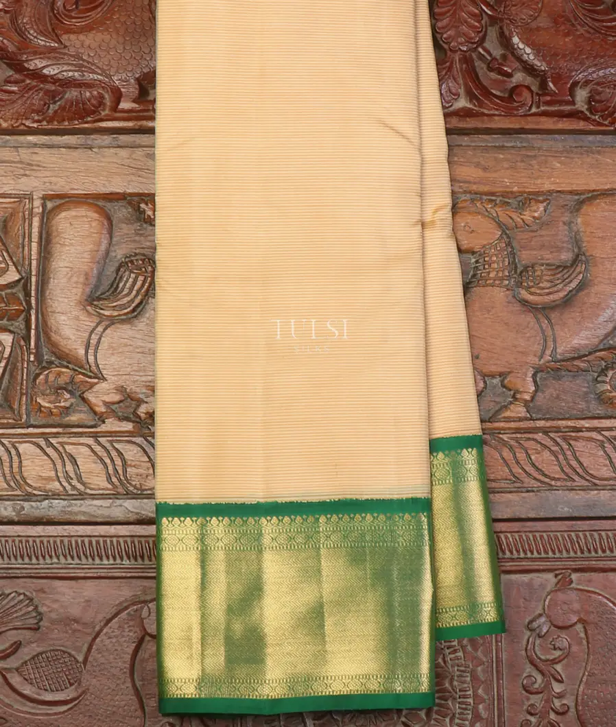 Beige Kanjivaram Silk Saree T636966-image