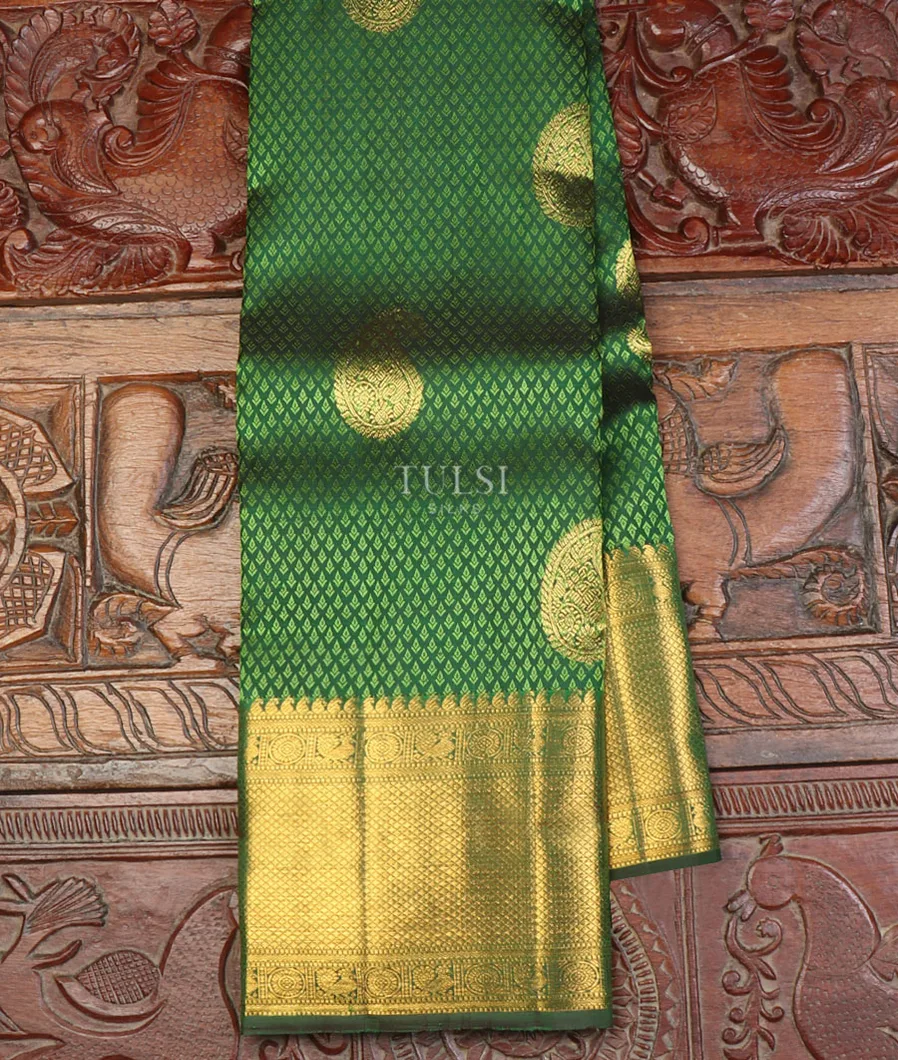 Green Kanjivaram Silk Saree T613696-image