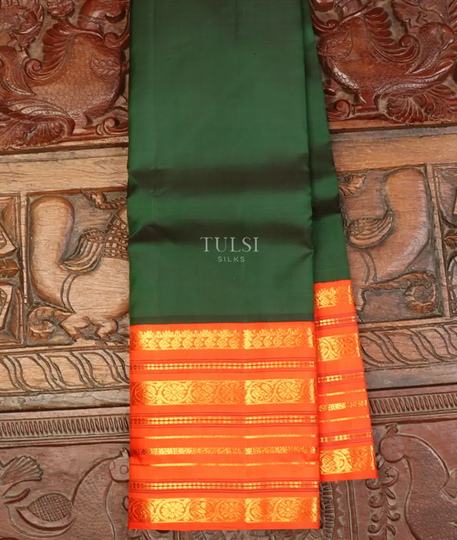 Green Kanjivaram Silk Saree T639444-image