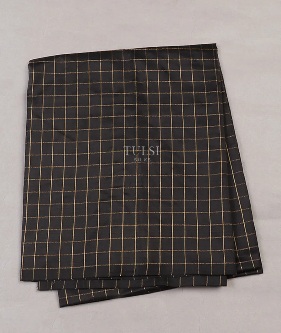 Black Kanjivaram Silk Blouse T641329-image