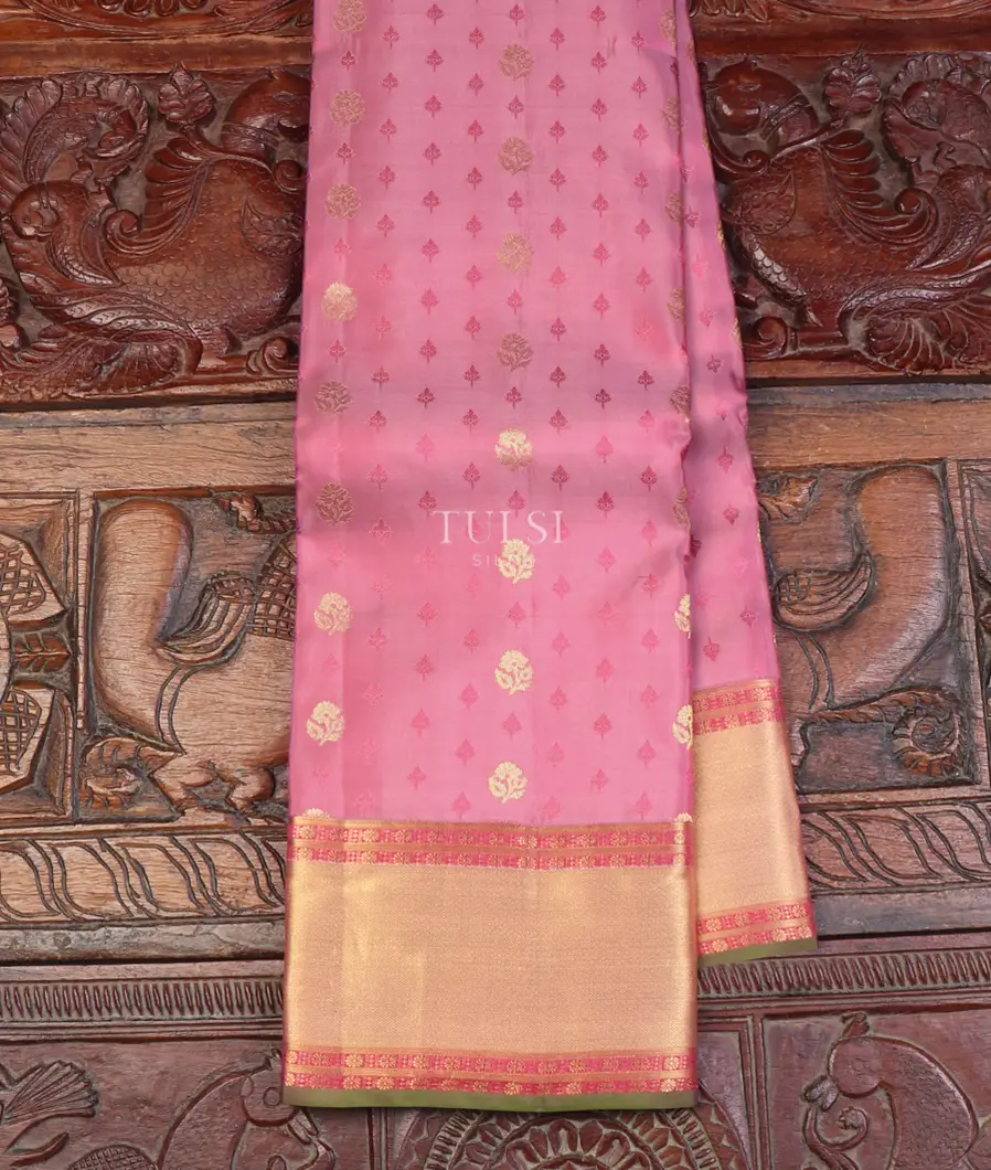 Pinkish Lavender Soft Silk Saree T556125-image