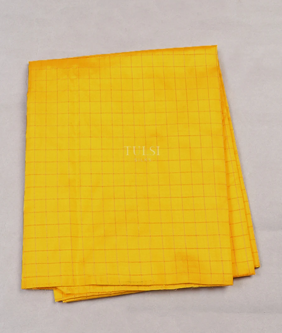 Yellow Kanjivaram Silk Blouse T641261-image