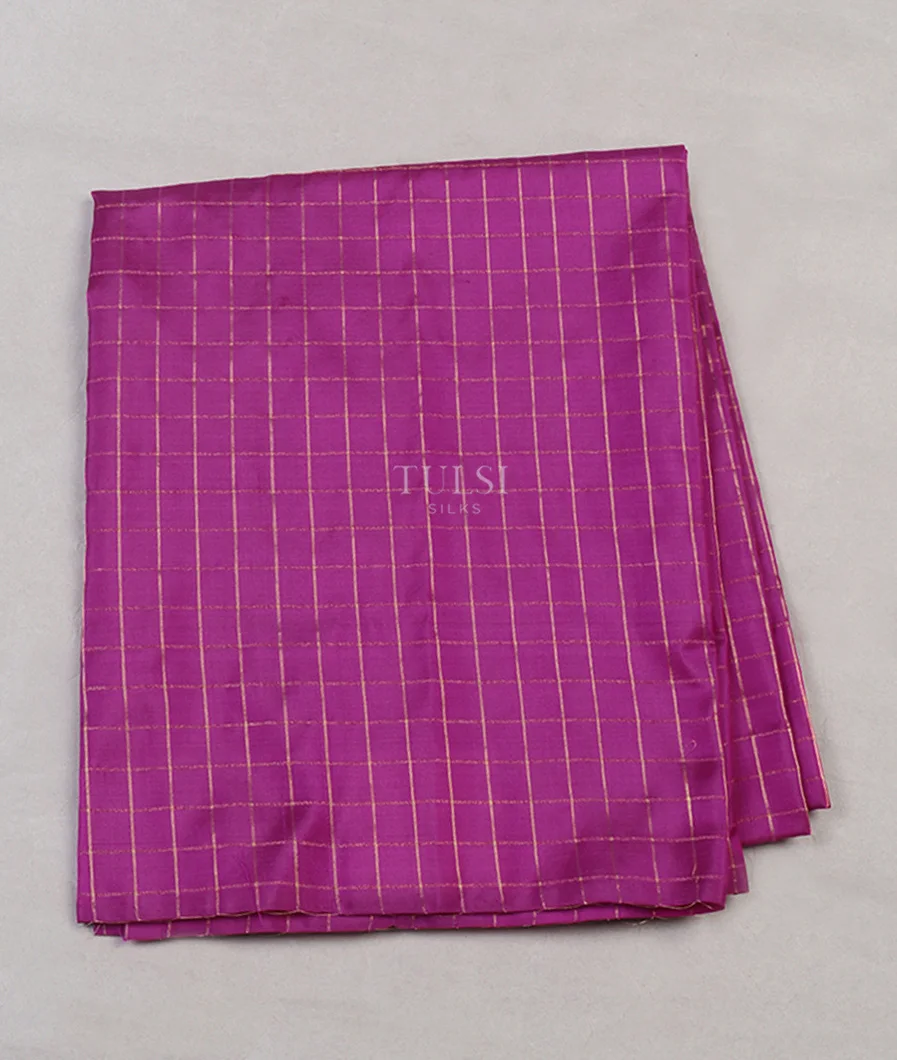 Purple Kanjivaram Silk Blouse T641328-image