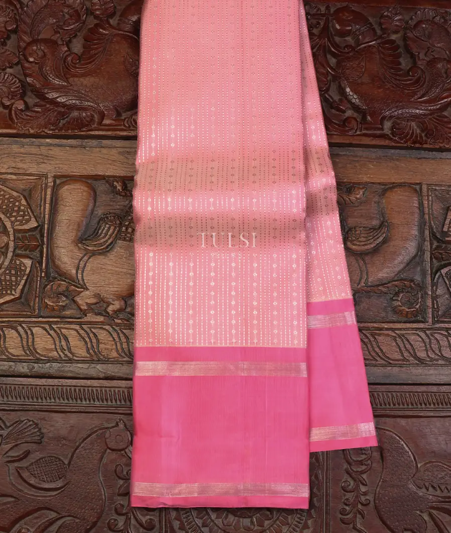 Light Pink Kanjivaram Silk Saree T627449-image