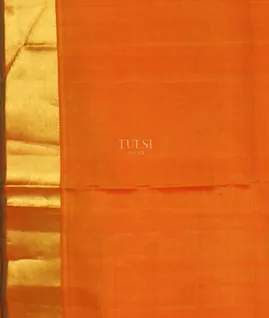 orange-kanjivaram-kalamkari-patchwork-saree-t640683-t640683-c