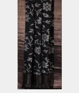 black-printed-raw-silk-saree-t597503-t597503-b