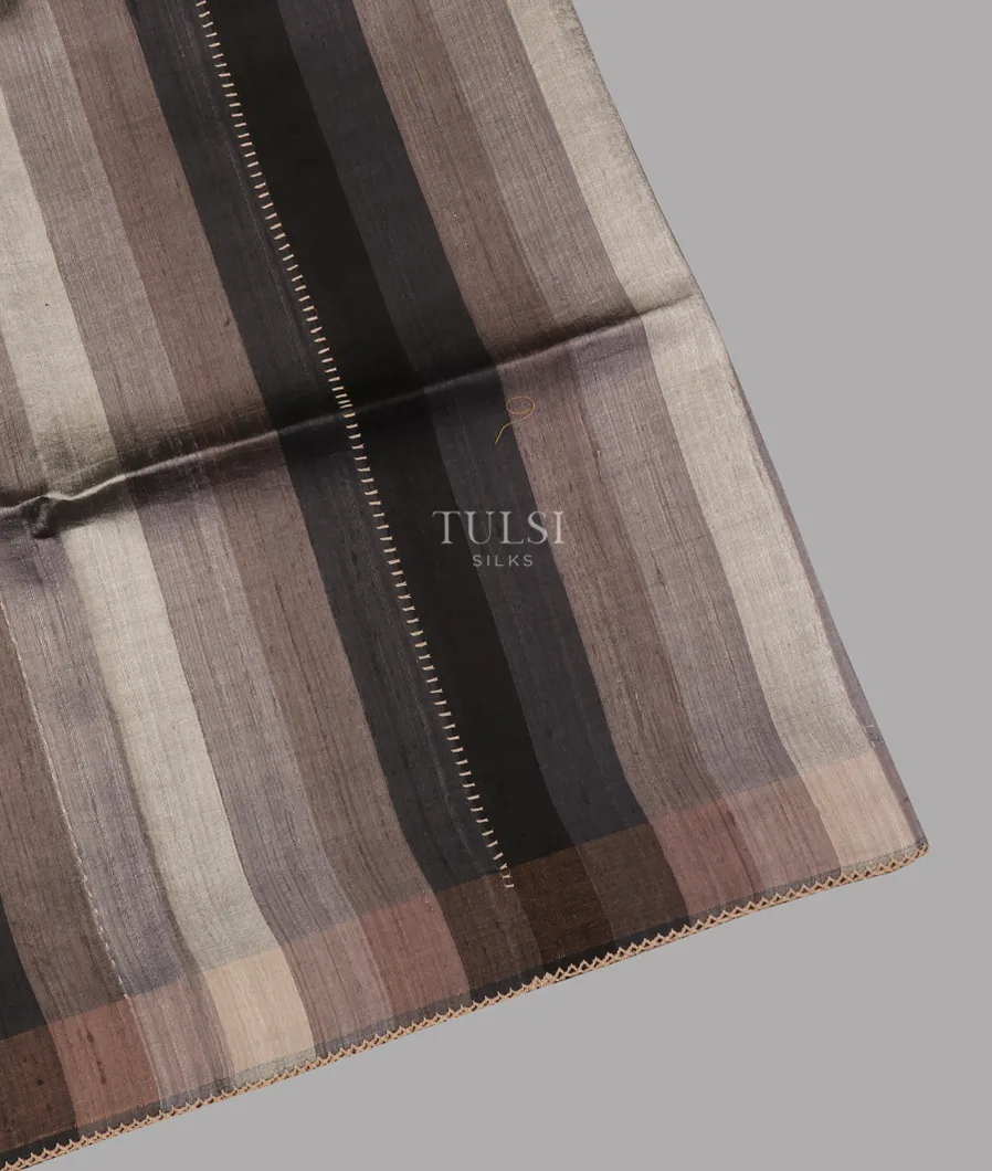 Multicolour Tussar Printed Saree T630444-image