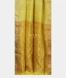 greenish-yellow-handwoven-tussar-saree-t639360-t639360-b