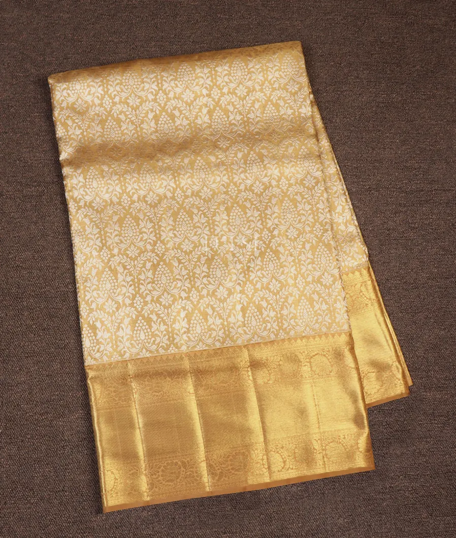 Gold Tissue Kanjivaram Silk Saree T580427-image
