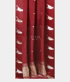 burgundy-banaras-silk-saree-t643202-t643202-b