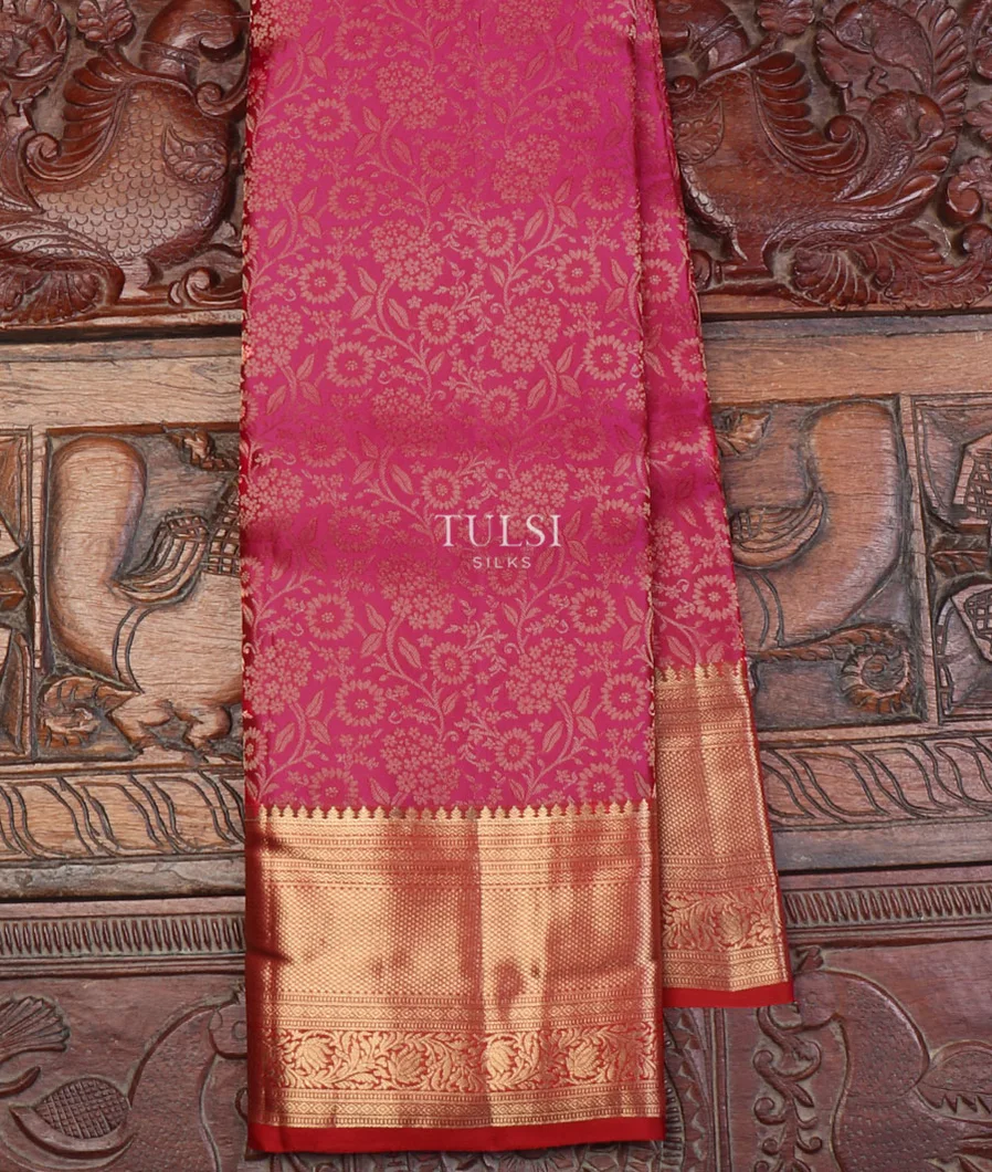 Pink Soft Silk Saree T635663-image