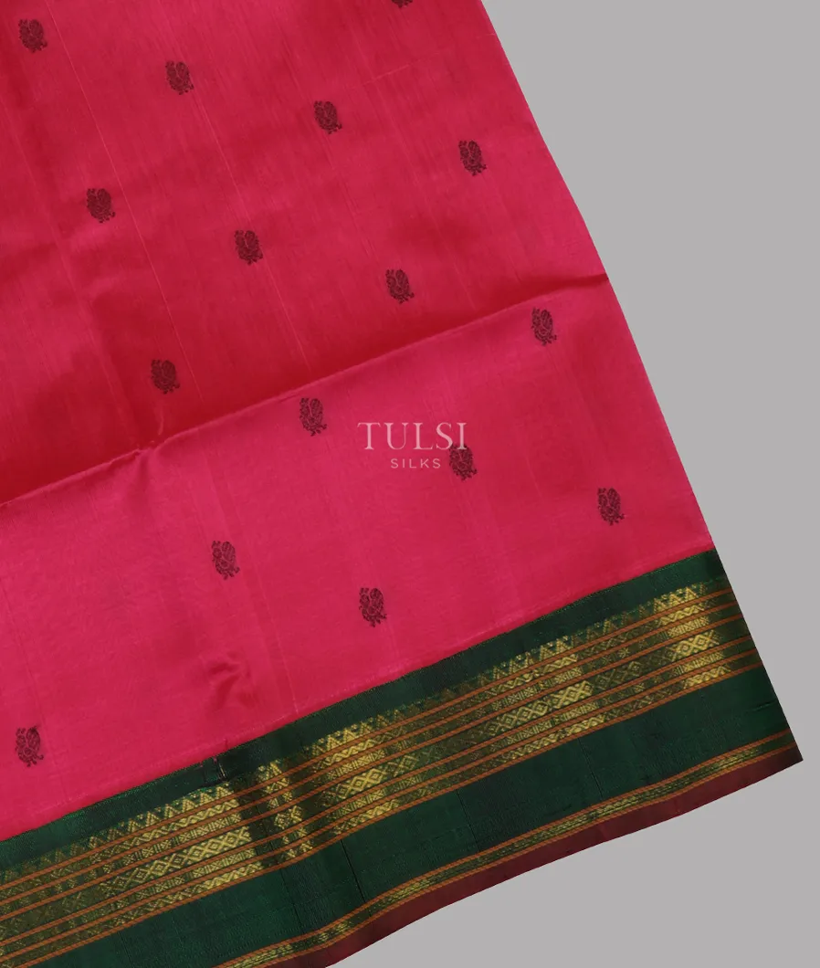 Pink Silk Cotton Saree T620047-image