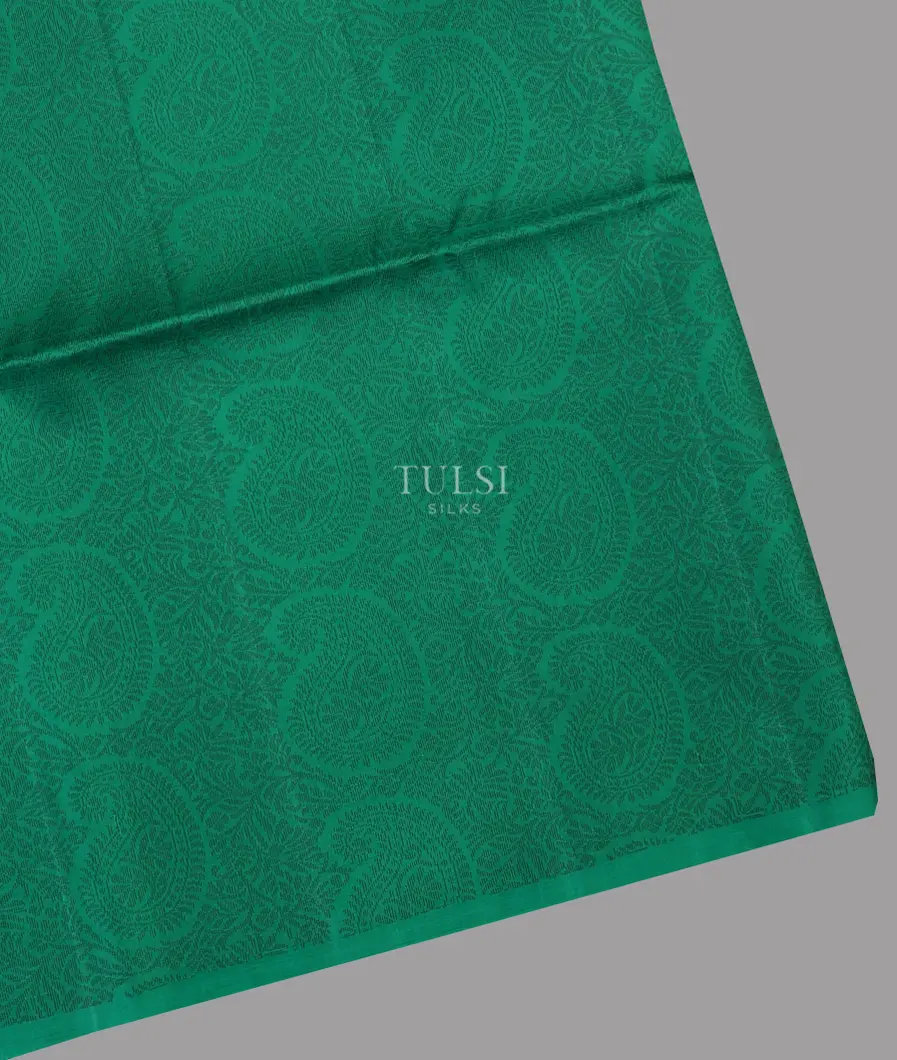 Green Soft Silk Saree T643451-image