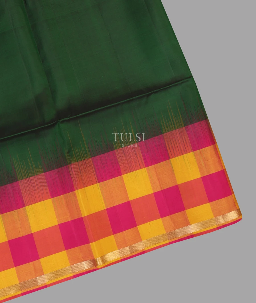 Green Soft Silk Saree T540750-1-image