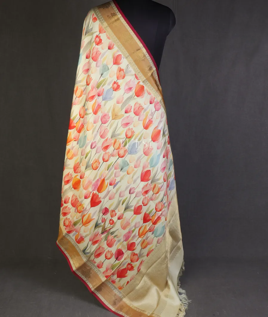 cream-printed-kanjivaram-silk-dupatta-t510380-t510380-b