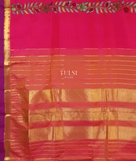 magenta-kanjivaram-kalamkari-patchwork-saree-t640677-t640677-d