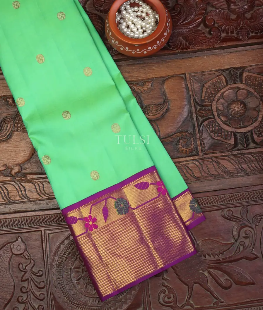 Green Kanjivaram Silk Saree T637752-image