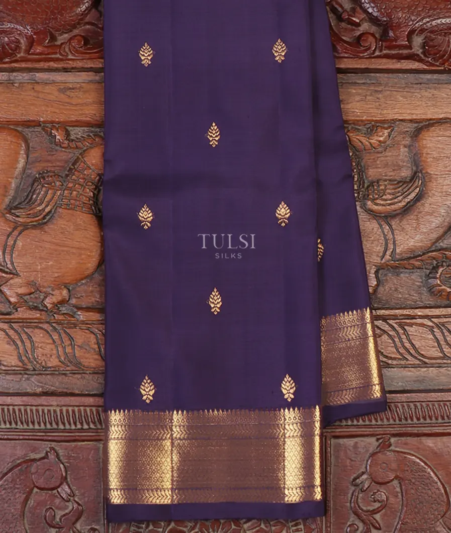 Blue Kanjivaram Silk Dupatta T635993-image