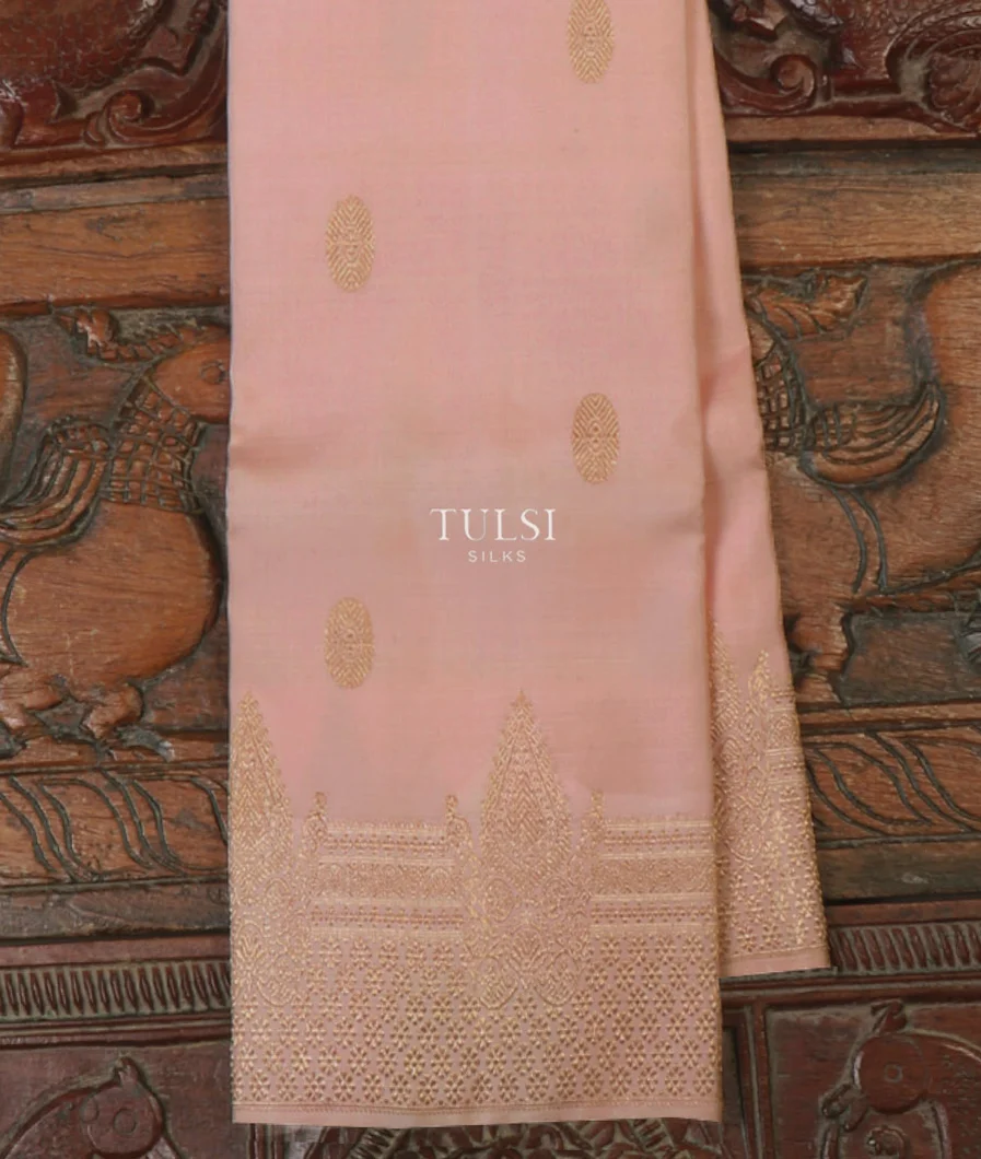 Pink Kanjivaram Silk Dupatta T636004-image
