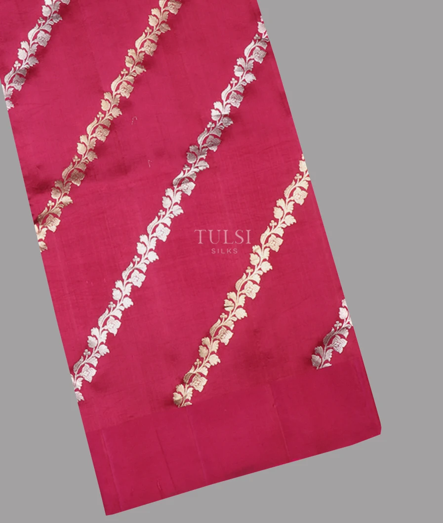 Pink Banaras Silk Saree T643281-image