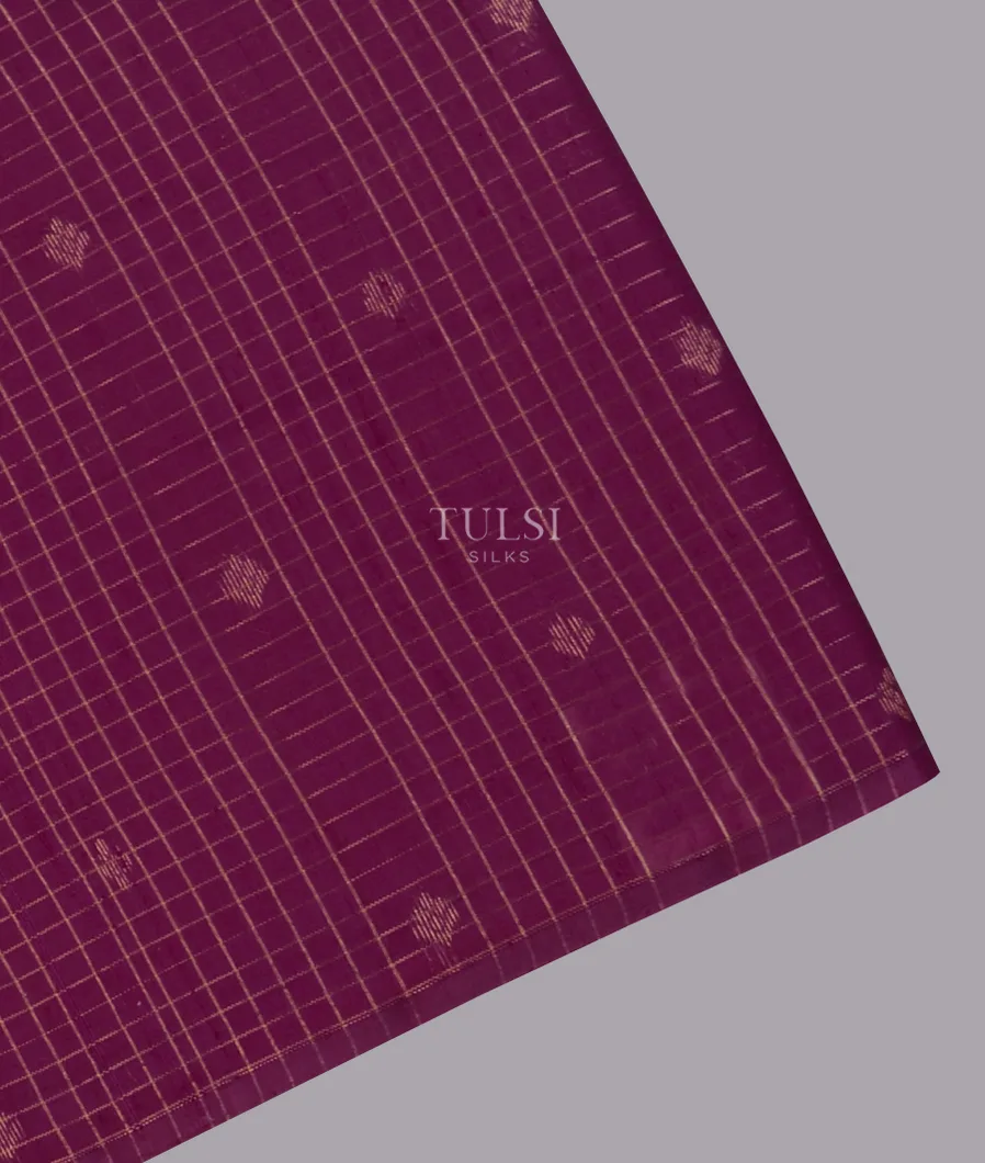 Purple Woven Raw Silk Saree T644977-image