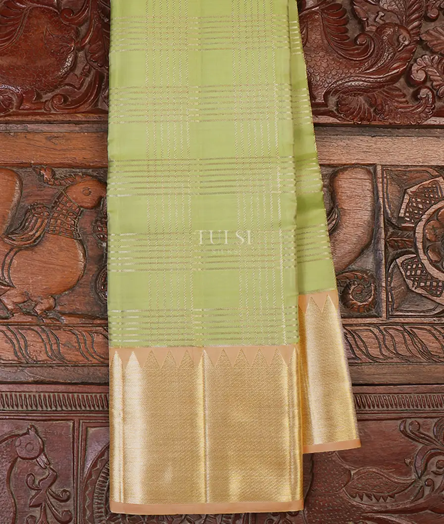Green Kanjivaram Silk Saree T646322-image